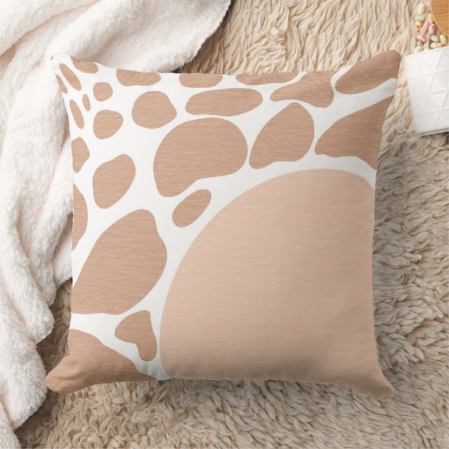 Light Tan Earth Tones  Cushion (Blanket)