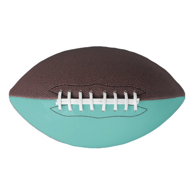Light Teal #6BC388, Half Baked Football (Front)