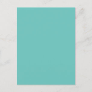 Light Teal #6BC388, Half Baked Holiday Postcard