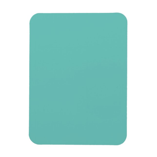  Light Teal #6BC388, Half Baked Magnet (Vertical)