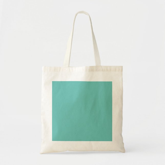 Light Teal #6BC388, Half Baked Tote Bag (Front)