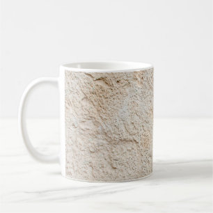 Light texture of old antique wall, layer of concre coffee mug