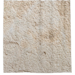 Light texture of old antique wall, layer of concre shower curtain