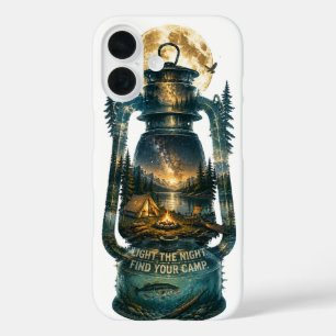 Light the Night Camp Lantern iPhone 16 Case
