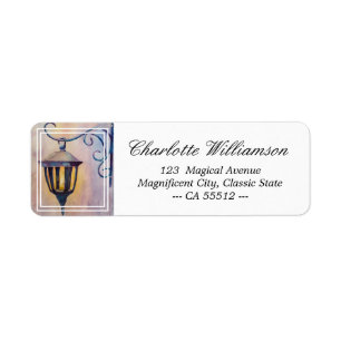 Light the Night Return Address Label