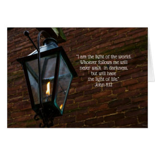 Light The Way Inspirational Card