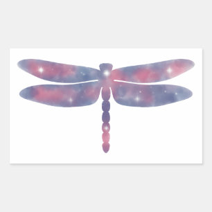 Light Thick Dragonfly Starscape Sticker