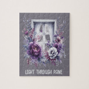 Light Through Pane Encouragement Jigsaw Puzzle