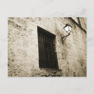 Light Through the Bars Postcard