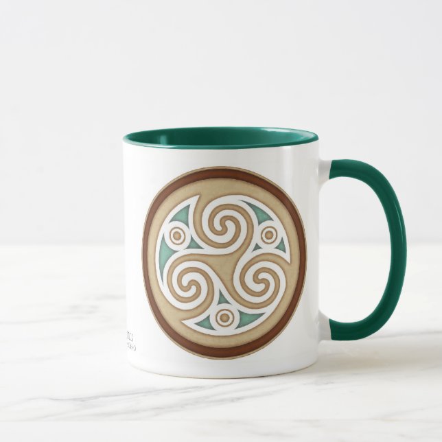 Light Triskele Mug (Right)