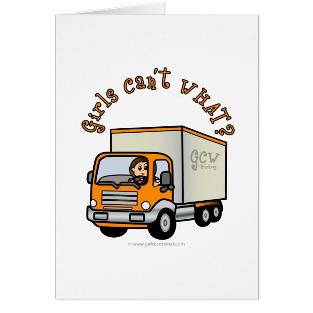 Light Trucker Girl (Front)