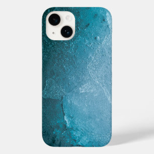 Light Turquoise Abstract Ice Case-Mate iPhone 14 Case