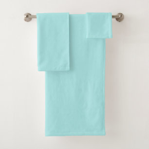 Light Turquoise Bath Towel Set