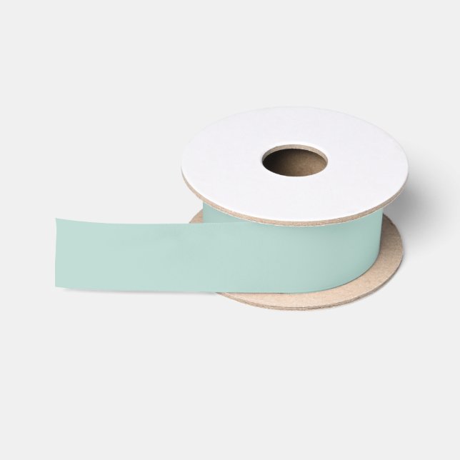 Light Turquoise Teal Satin Ribbon (Spool)