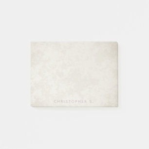 Light Umber Brown Urban Grunge Post-it Notes