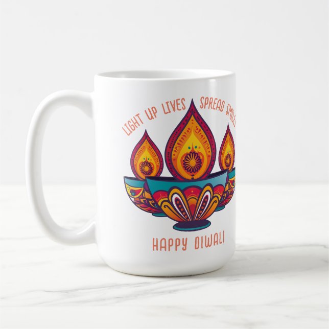  Light Up Lives, Spread Smiles Coffee Mug (Left)