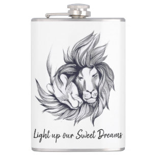 Light up our Sweet Dreams Hip Flask