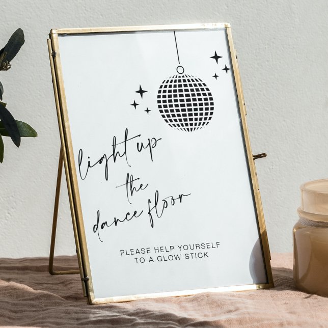 Light Up the Dance Floor | Glow Sticks Sign (Creator Uploaded)