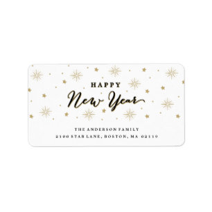 Light Up the Sky Holiday Label