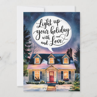 Light Up Your Holiday - Christmas Card