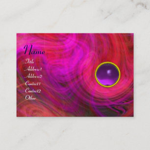 LIGHT VORTEX AMETHYST pink yellow purple red Business Card