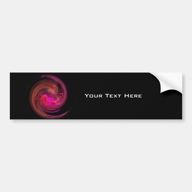 LIGHT VORTEX BUMPER STICKER (Front)