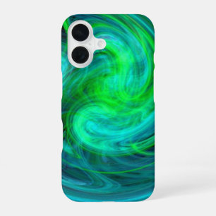 LIGHT VORTEX ,vibrant blue iPhone 16 Case