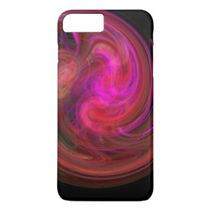 LIGHT VORTEX ,vibrant red iPhone 8 Plus/7 Plus Case