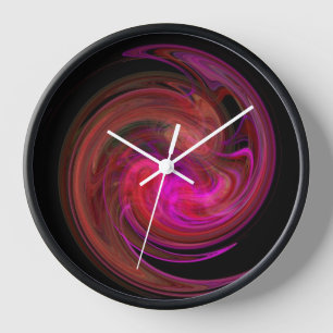 LIGHT VORTEX WALL CLOCK