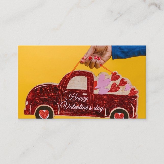 Light White Matte Business Card (Front)