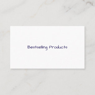 Light White Matte Business Cards