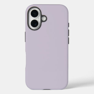 Light Wisteria Solid Colour iPhone 16 Case