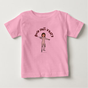 Light Woman Fencing Baby T-Shirt