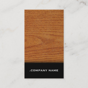 Light Wood - Elegant Business Card