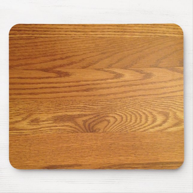 Light wood Grain Design Mouse Pad (Front)