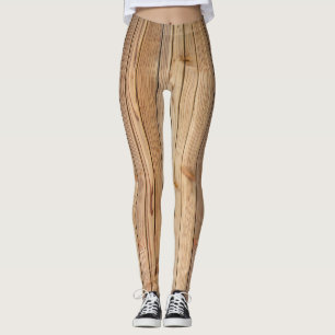 Light Wood Panelling Leggings