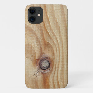 Light wood texture iPhone 11 case