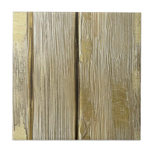 Light Wooden Board Pattern Ceramic Tile