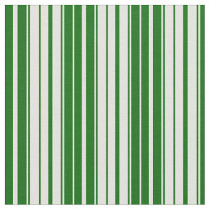 Light Yellow and Dark Green Coloured Lines Fabric