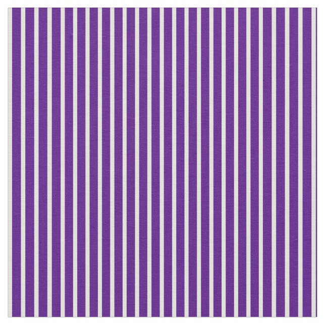 Light Yellow and Indigo Striped Pattern Fabric (Close Up)