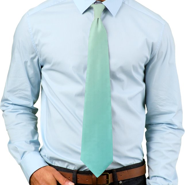 Light Yellow and Light Blue Green Aqua Gradient Tie (Creator Uploaded)