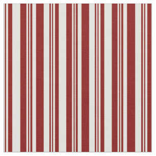 Light Yellow and Maroon Lined/Striped Pattern Fabric