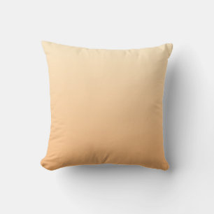 Light Yellow and Orange Colour Gradient Cushion