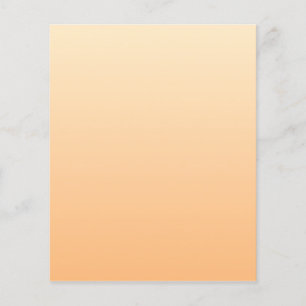 Light Yellow and Orange Colour Gradient Flyer