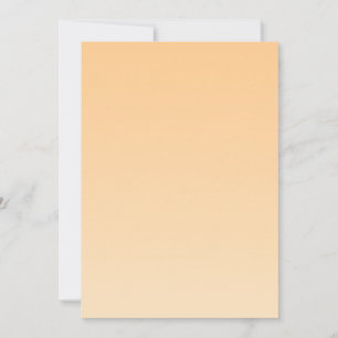 Light Yellow and Orange Gradient Invitation