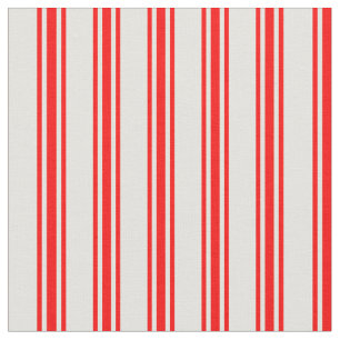 Light Yellow and Red Coloured Lines Fabric