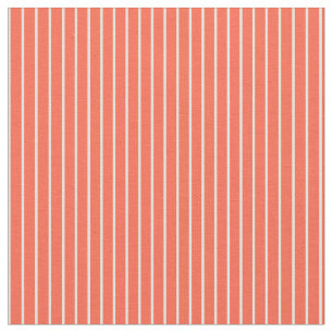 Light Yellow and Red Coloured Lines Pattern Fabric