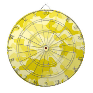 Light Yellow Camo Dartboard
