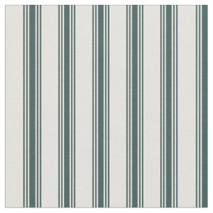 Light Yellow & Dark Slate Grey Coloured Stripes Fabric