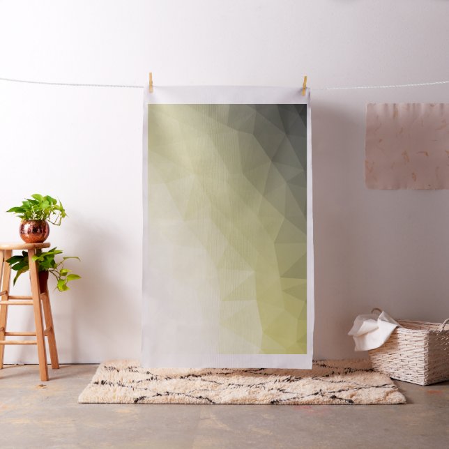 Light yellow grey ombre gradient mesh pattern fabric (In Situ)
